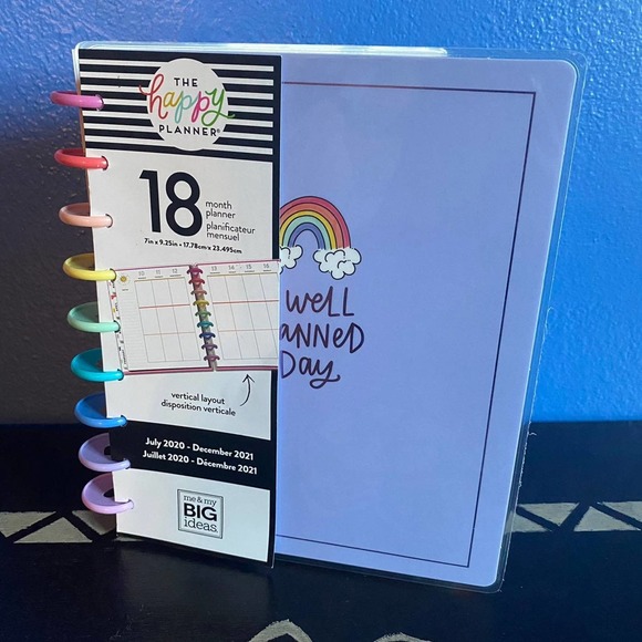 The Happy Planner Other - The Happy Planner 18 Month Planner